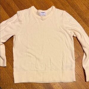 Old Navy Women's Soft Cream Crew Neck Sweater